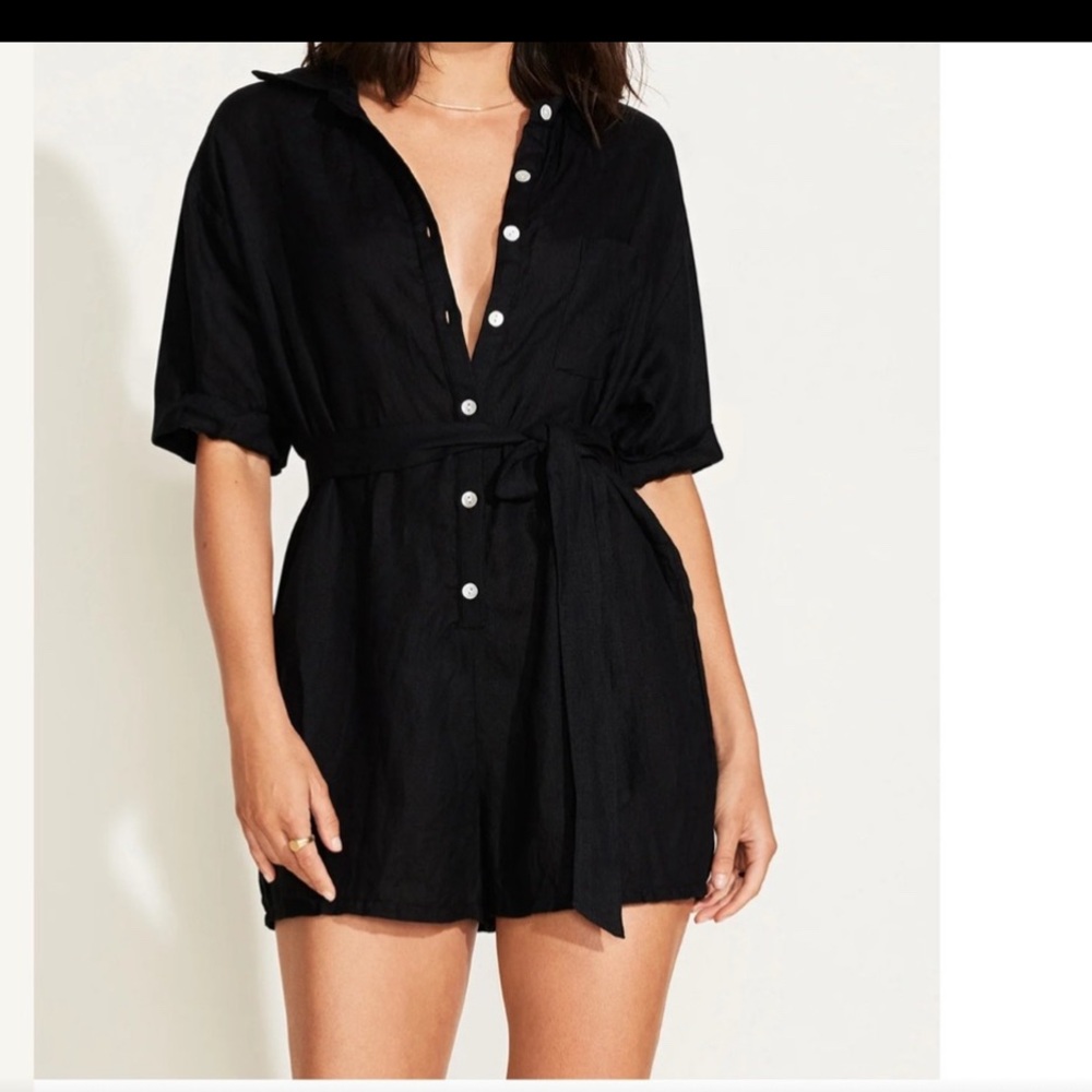 Vitamin A Black Swim Coverup